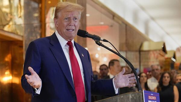 Donald Trump raised £110m in May, helped by guilty verdict in hush money trial